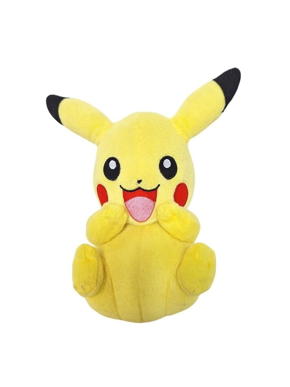 Tomy Pokemon Pikachu Plush Stuffed Animal 8.5 Inch Yellow